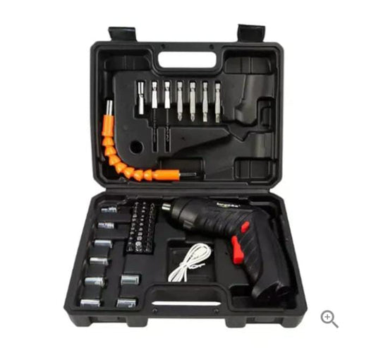 Kit Destornillador Eléctrico de 47 Piezas + ENVÍO GRATIS 🚚